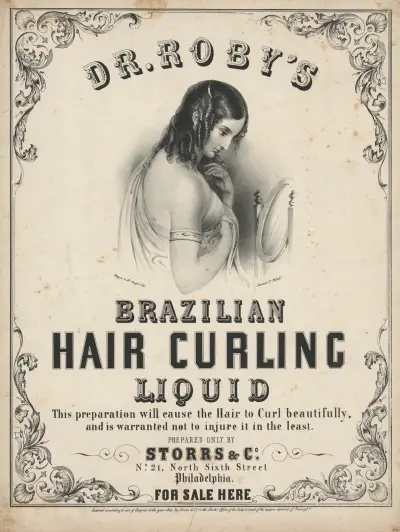 Dr. Roby’s Brazilian hair curling liquid av James Fuller Queen