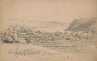 Northumberland June 4, 1849 av James Fuller Queen
