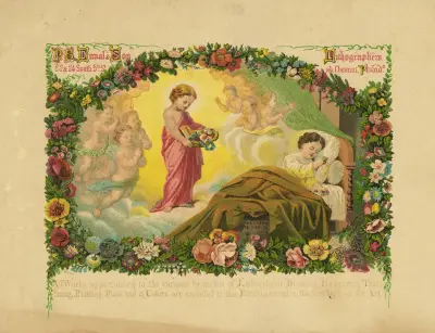 P.S. Duval & Son, lithographers, 22 & 24 South 5th St. ab. Chestnut, Philada. av James Fuller Queen