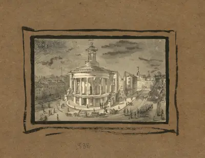 Philadelphia Merchant’s Exchange av James Fuller Queen