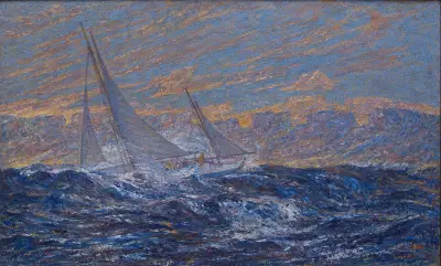 Havslandskap av J.A.G. Acke