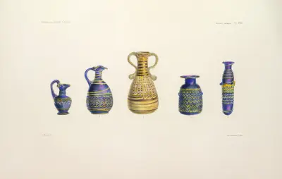 Collection Julien Gréau. Verrerie antique, émaillerie et poterie appartenant à M. John Pierpont Morgan Pl.18 av G. Massias