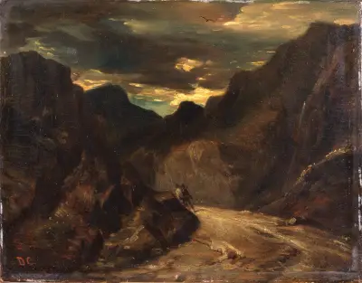 Passing By on the Other Side av Alexandre-Gabriel Decamps