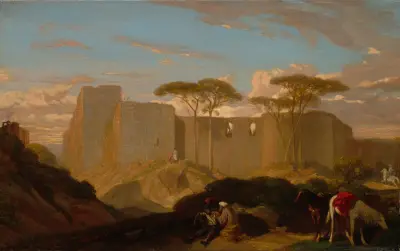 The Good Samaritan av Alexandre-Gabriel Decamps