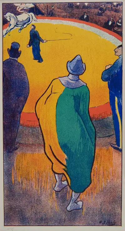 Au cirque av Henri-Gabriel Ibels