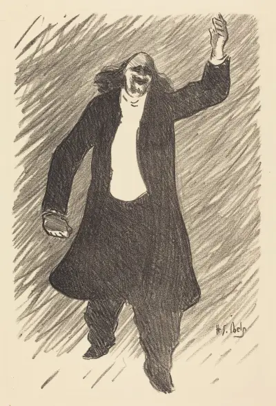 Bruant av Henri-Gabriel Ibels