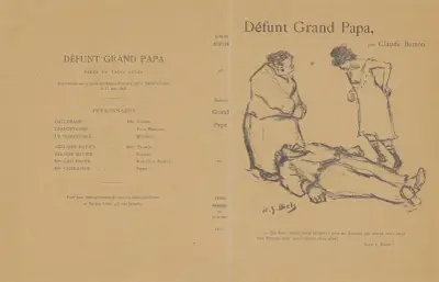 Défunt Grand Papa av Henri-Gabriel Ibels