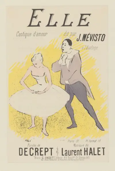 Elle – Cantique d’amour av Henri-Gabriel Ibels