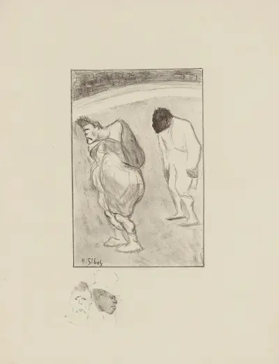 Footit i Chocolat, Henri-Gabriel Ibels