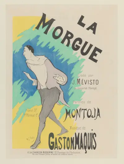 La Morgue av Henri-Gabriel Ibels
