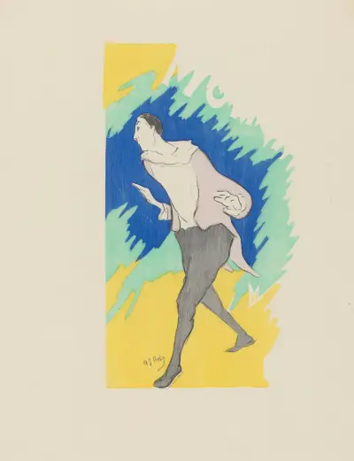 La Morgue av Henri-Gabriel Ibels