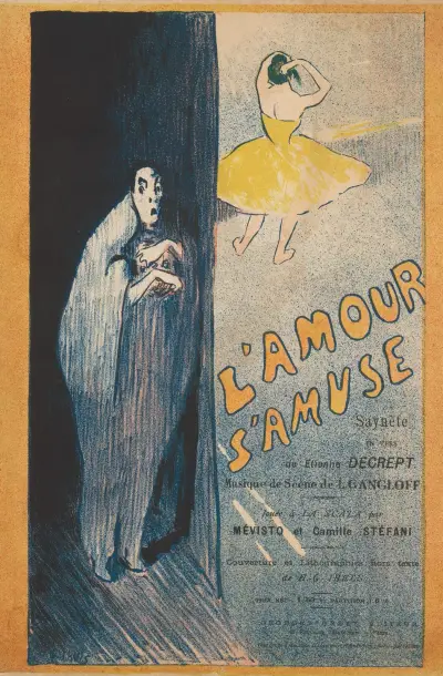 L’amour s’amuse – Cover av Henri-Gabriel Ibels
