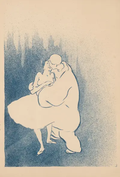 Kärleken roar sig Pl.5 av Henri-Gabriel Ibels