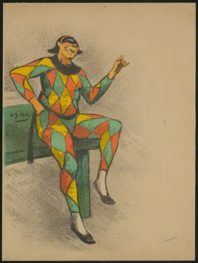 L’Arlequin. Cabaret Artistique av Henri-Gabriel Ibels