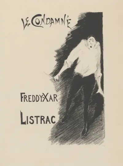 Le Condamné – Freddy-Xar – Listrac av Henri-Gabriel Ibels