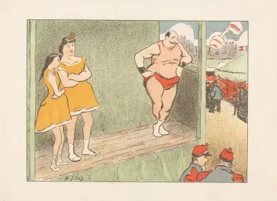 Le Grappin; L’Affranchie av Henri-Gabriel Ibels