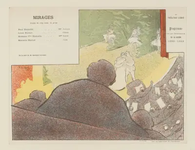 Le Théâtre Libre – Program – 5:e föreställningen – säsongen 1892–1893 av Henri-Gabriel Ibels