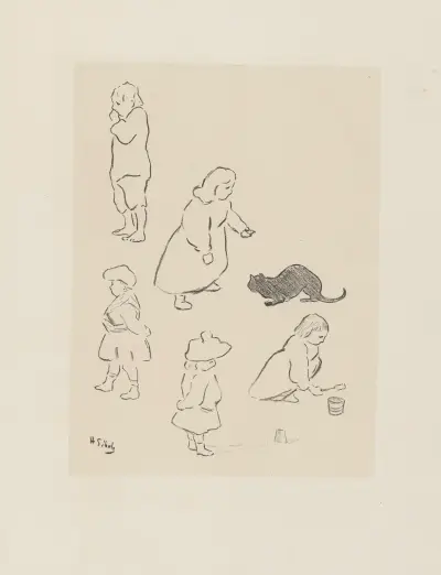 Les Bibis av Henri-Gabriel Ibels