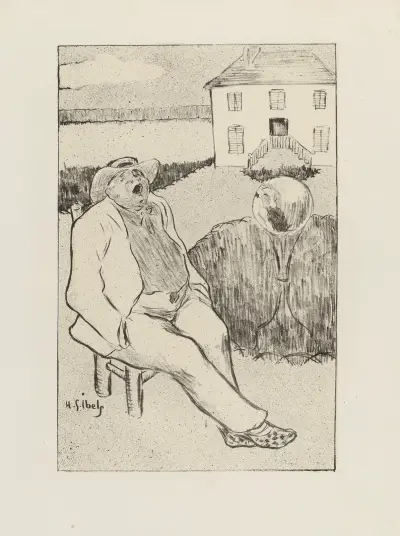 Les Bornes av Henri-Gabriel Ibels