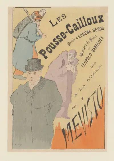 Les Pousse-Cailloux av Henri-Gabriel Ibels