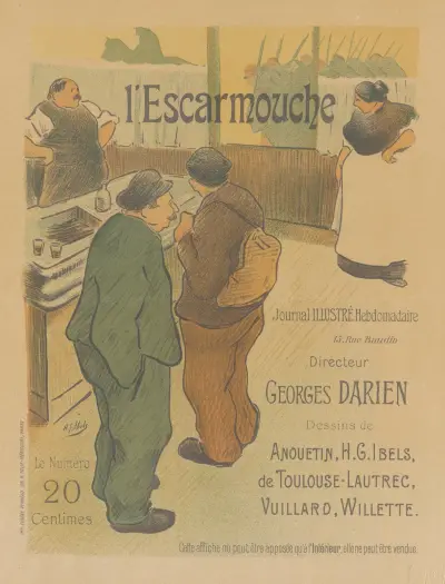 L’Escarmouche, Journal illustré Hebdomadaire av Henri-Gabriel Ibels