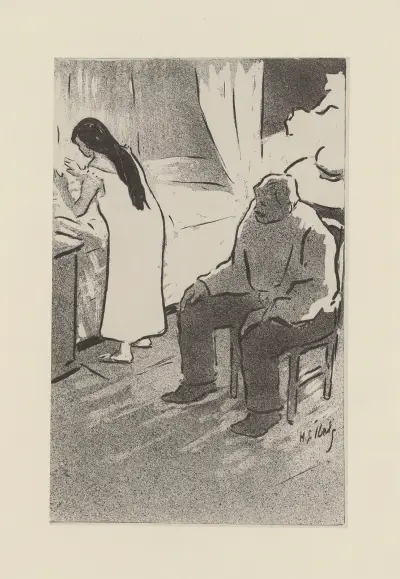 Klockan av Henri-Gabriel Ibels