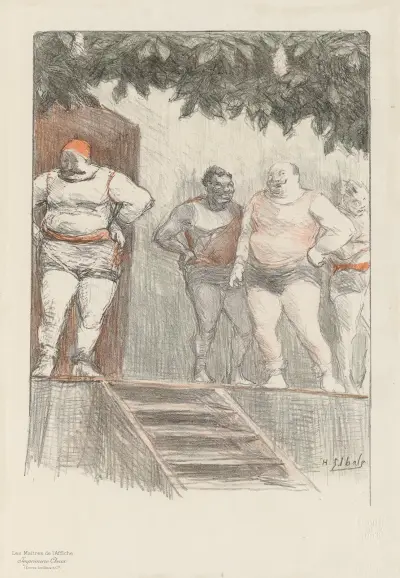 Marknadsbrottare av Henri-Gabriel Ibels