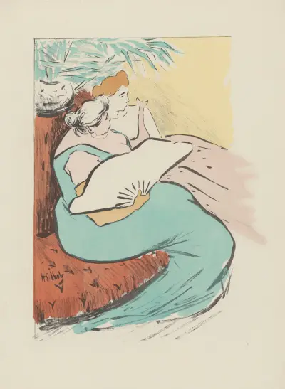 Mère moderne av Henri-Gabriel Ibels