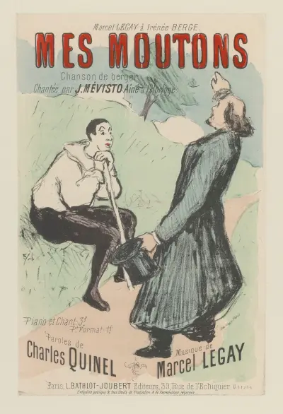 Mes Moutons av Henri-Gabriel Ibels