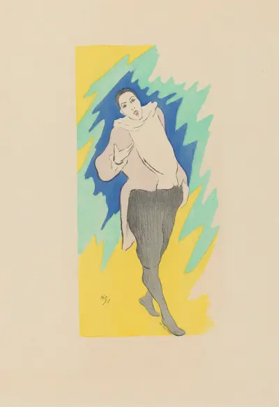 Mimi av Henri-Gabriel Ibels