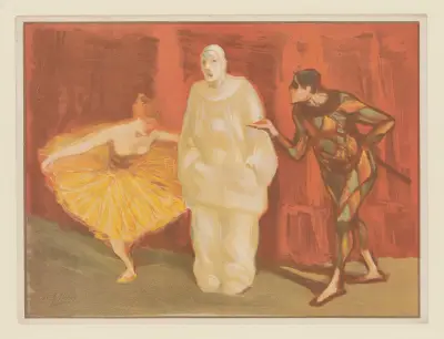 Pantomime av Henri-Gabriel Ibels