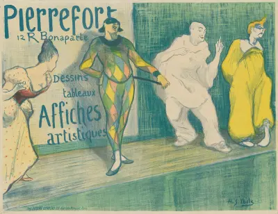 Pierrefort. Dessins Tableaux Affiches Artistiques av Henri-Gabriel Ibels