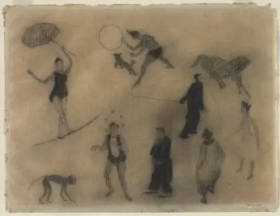 The Circus av Henri-Gabriel Ibels