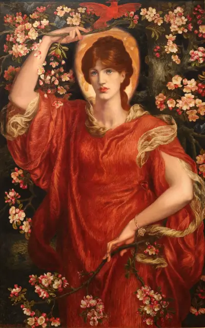 A Vision of Fiammetta av Dante Gabriel Rossetti
