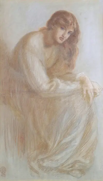 Alexa Wilding av Dante Gabriel Rossetti