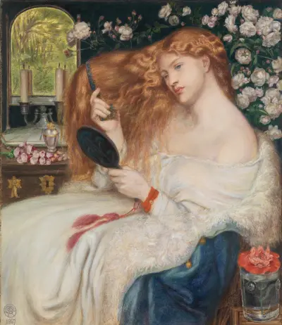 Lady Lilith av Dante Gabriel Rossetti