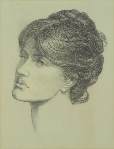 Maria Stillman, née Spartali av Dante Gabriel Rossetti