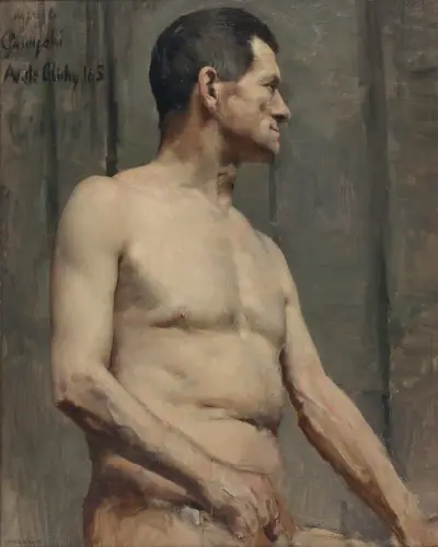 Alaston miesmalli, Akseli Gallen-Kallela