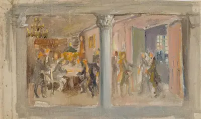 Aurora Society av Akseli Gallen-Kallela
