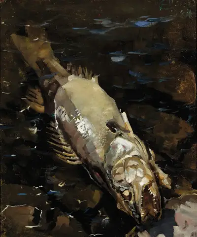 Decaying Sander, Akseli Gallen-Kallela