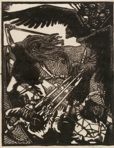 Defence of the Sampo, Akseli Gallen-Kallela