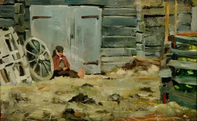In The Sunshine, Akseli Gallen-Kallela