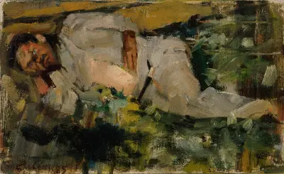 Kekki the Farm-Hand av Akseli Gallen-Kallela