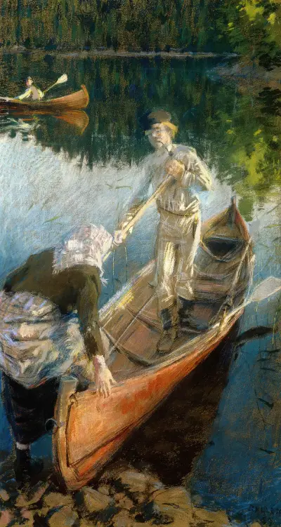 Midsummer Night av Akseli Gallen-Kallela