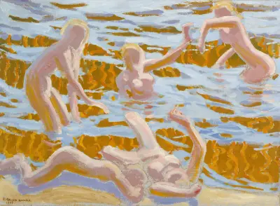 Oceanides av Akseli Gallen-Kallela