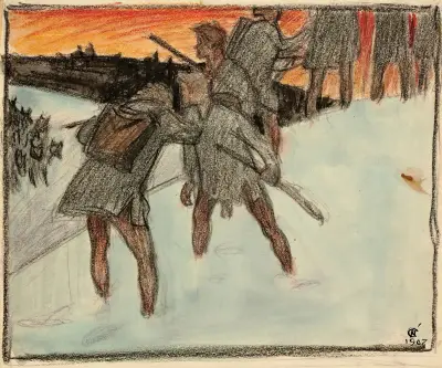 Orava oksalla av Akseli Gallen-Kallela