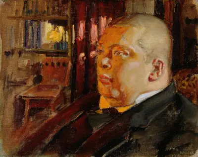 Portrait of Eric O. W. Ehrström av Akseli Gallen-Kallela