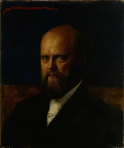Portrait of Professor E. R. Neovius, Akseli Gallen-Kallela