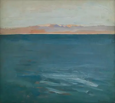 Red Sea, Suez av Akseli Gallen-Kallela