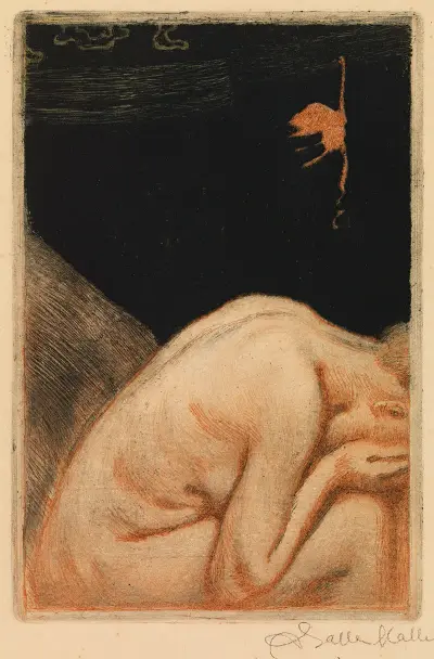 The Swan Of Tuonela av Akseli Gallen-Kallela